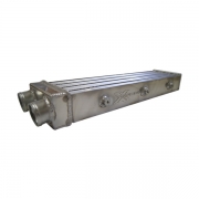 Intercooler universel aluminium Botier 635x150x80mm