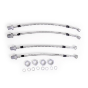 Kit 4 flexibles de frein aviation Fiat A112 Abarth