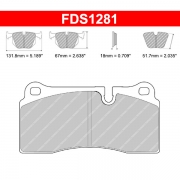 Plaquettes de frein Audi R8 - Montage Brembo