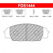 Plaquettes de frein Honda Civic VIII 2.0 Type R - A partir de 2006